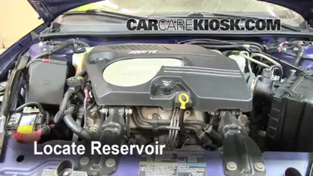 2006 Chevrolet Monte Carlo LT 3.9L V6 Liquide essuie-glace Ajouter du liquide